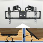32-65  Full Motion Swivel Tv Wall Mount Bracket Corner Installation Vesa 400 600