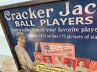 1915 Cracker Jack Antique Style Art Wood Baseball Card Ad Sign Ty Cobb 22 5x28