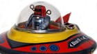 Robot Flying Saucer Altair Iv Robby The Robot Space Wind Tin Toy Gyro Action