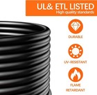 Rv Extension Cord Power Cable 25 50 Ft 50 Amp 90-degree Twist Locking Cord