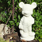 Vintage Mickey Mouse Statue Tall Cement Concrete Outdoor Garden Disney Figurine