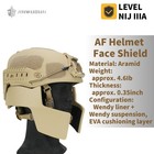 Fast Sf Iiia  44mag Bulletproof Helmet Pe Tactical Helmet Police Military Helmet