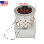 Chicken Plucker Machine Feather Plucker Stainless Steel Drum 280rpm Motor 1500w