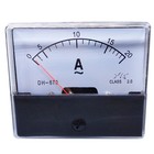 Us Stock Analog Panel Amp Current Meter Gauge Dh670 20a Ac   Current Transformer
