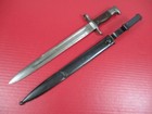 Span-am War Us Army M1892 Krag Rifle Bayonet 2nd Pat Scabbard - Dtd 1903 - Nice