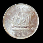 Canada 1949 1  One Dollar Silver Coin Choice Bu