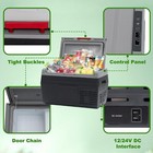 21qt  20l  Portable Refrigerator Car Truck Travel Cooler Camping 12v 24v