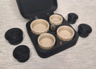 10 Piece Coin Roll End Crimp Set With Steel Crimp Tabs   Includes 1 4  Drive Bit