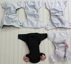 Miscellaneous Lot Of 5 Reusable Diaper Covers See Pictures