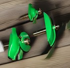 Grizzly Carbide Router Bit- 1 2  Shank Green Set- Used