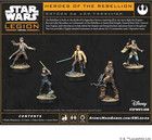 Star Wars  Legion Heroes Of The Rebellion Character Pack - Tabletop Miniatures G