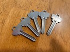 Lot Of 5  Curtis Key Blanks Sc22   1307w For 6-wafer Schlage Locks Made In Usa