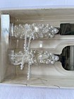 Vintage Lillian Rose Sequin Pearls Knife And Server Set  New