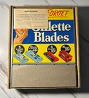 Vintage Gillette Blade Dispenser New Open Box  De Blade nos gillette Razor rare 