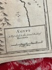 1728  Very Rare Herman Moll Map   Genuine  Egypt Cartography Herodotus Original