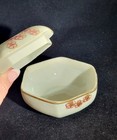 Vintage Hand-painted Imperial Nippon Lidded Porcelain Dresser Trinket Box