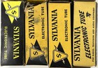 Mixed Lot Of 8 Vintage Sylvania Radio Tubes - Tested Guaranteed