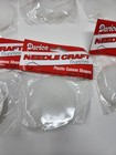 Lot Of Darice 3  Round Plastic Canvas Total Of 80 Needle Craft 3 Inch 