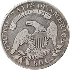 1829 Capped Bust Half Dollar Nice Vg 0-103 R 1 Decent Eye Appeal Nice Strike