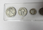 Old Coin Type Set  1917 Half 1929 Quarter 1927 Dime 1927 Nickel 1943-s Cent