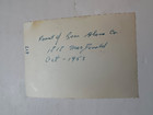 Vtg Occupational Snapshot Photo Rose Glass Company 1818 Macdonald