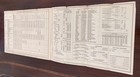 Southern Pacific 3 26 44 Horseblanket Style Employee Timetable coast Division