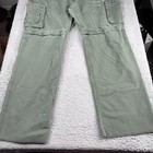 Boy Scout Of America Convertible Cargo Unifom Pant Mens 40x33 Green Canvas Bsa