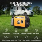3800w Dual Fuel Inverter Generator Parallel Ready For Camping Refurbished