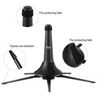 Eastar Trumpet Stand Portable Trumpet Holder Foldable Metal 5-legs Stand For    