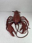 Realistic Rubber Lobster Decoration Fisherman Prop Seafood 11 5 Inch