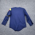Boys Scouts Of America Shirt Boys M Medium Blue Cub Scouts Uniform Webelos