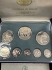 1974 Coinage Of Belize Sterling Silver Proof Coin Set 8 Coins     Minty Cond 