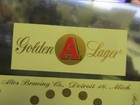 Rare Altes Golden Lager Beer 50s Unused Label Set Detroit Mich   San Diego Calif