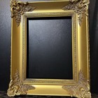  11x14  Ornate Gold Picture Frame Vintage Style Baroque Wood Photo Art Display 