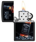 Zippo Windproof Lighter Jack Daniels Bottle  Jack Lives Here   48290  New In Box