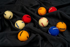 Diamond Billiard Balls Carom Helix Vision - Black