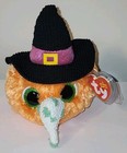 Ty Beanie Baby Babies      Blair Halloween Pumpkin Witch 6  New Stuffed Animal Toy