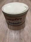 Rare Antique Original 5 Lb  Campfire Marshmallows Tin 10  Milwaukee   Cambridge
