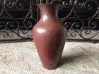 Vintage Hand Hammered Copper Vase Small Tooled Hand Forged Mid Century Modern