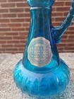 Vintage 1973 Jim Beam Genie    i Dream Of Jeanie    Blue Glass Liquor Decanter Retro