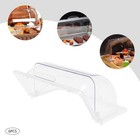 6 Pcs 1 2 Half Size Roll Top Chafing Dish Clear Plastic Pan Display Cover Chafer