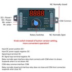 Dc5v 12v 24v Adjustable Time Delay Relay Module Led Digital Timer Control Switch