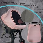 Carseat Covers For Babies - Universal Baby Car Seat Girl Pink 
