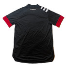 Adidas D c  United Soccer Jersey Gv2656 Men s Size M Black Leidos Sponsor Mls