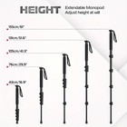 61  Adjustable Monopod Ball Head Camera Stand Aluminum Dslr Canon Nikon Sony Usa
