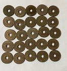 New York City Transit Subway Token Lot Of 25  Pentagram  Tokens 1995 - 2003