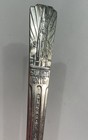 1939 Golden Gate International San Francisco Silver Plate 6    Souvenir Spoon