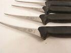 5 Used Rh Forschner Co  Victorinox 5-6  Boning Knives Fibrox Handles 807-f6