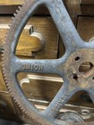 12  Old Machine Tool Gear Industrial Cog Farm Wheel Antique Lamp  Table Art