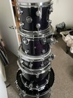 Dw Performance Series W  Ebony Finish Shells  True Hoops  W road Runner Gig Bags